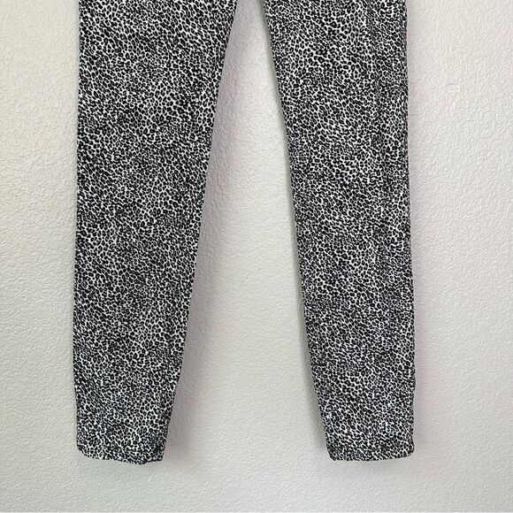 Zara Basic Denim Z1975 Leopard Skinny Jeans, Size 4 - Picture 5 of 12